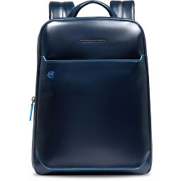 Piquadro Blue Square Daypack RFID protection Leather 37 cm Laptop compartment  Variant 2