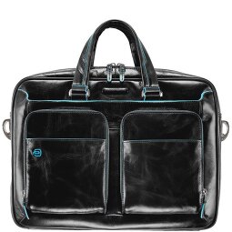 Piquadro Blue Square Briefcase III leather 39 cm laptop compartment  Variant 3