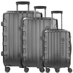 Bugatti Galatea 4 roll suitcase set 3pcs.  Variant 2