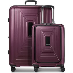 Redolz Essentials 14 4-wheel suitcase set 2 pcs. laptop compartment with expansion fold  Variant 1