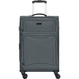 d&n Travel Line 9204 4 wheels Trolley M 66 cm with expansion pleat  Variant 2