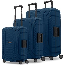 Redolz Essentials 15 4-wheel suitcase set 3-piece with three-point closure  Variant 5