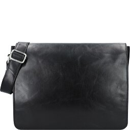 Leonhard Heyden Cambridge Messenger leather 38 cm laptop compartment  Variant 3