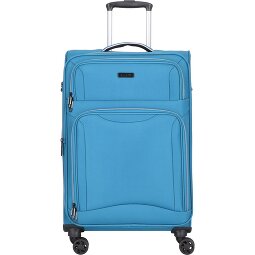 d&n Travel Line 9204 4 wheels Trolley M 66 cm with expansion pleat  Variant 1