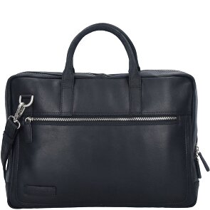 Plevier Vintage London Briefcase RFID protection Leather 41 cm Laptop compartment