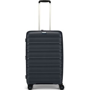 d&n Travel Line 4700 4 wheels Trolley 68 cm with expansion pleat