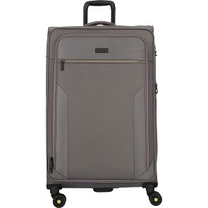 d&n Travel Line 9704 4 wheels Trolley L 78 cm with expansion pleat