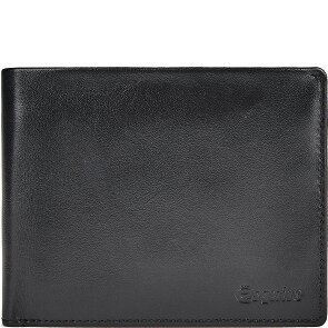 Esquire Silk Wallet RFID protection Genuine Leather 12 cm