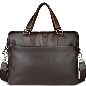 Bugatti Ryan Briefcase Genuine Leather 39 cm Laptop compartment