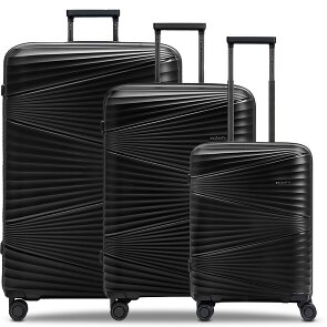 Pactastic Collection 02 THE THREE SET 4 wheels Suitcase set 3-piece