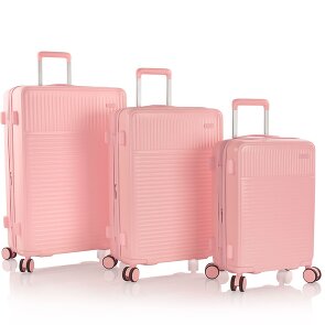 Heys Pastel 4 wheels Suitcase set 3-piece with expansion pleat