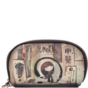 Anekke Shoen Black Wallet RFID protection 22 cm