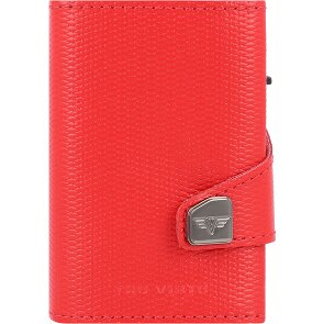 Tru Virtu Click & Slide credit card case wallet RFID leather 6.5 cm