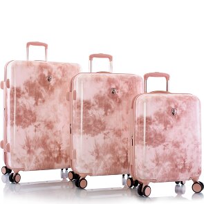 Heys Black Camo 4 wheels Suitcase set 3-piece with expansion pleat