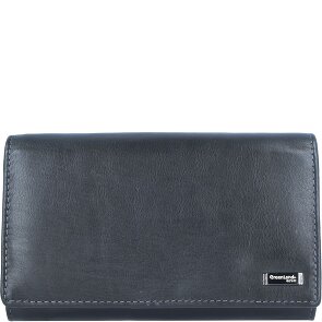 Greenland Nature Black Nappa wallet RFID leather 16 cm Greenland Nature Black Nappa wallet RFID leather 16 cm