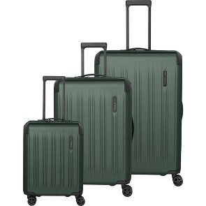 Travelite Dynamiic 4 wheels Suitcase set 3-piece with expansion pleat