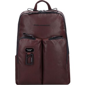 Piquadro Harper backpack RFID leather 40 cm laptop compartment