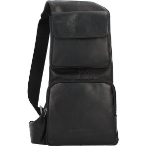 Greenburry Pure Black Genuine Leather 30 cm