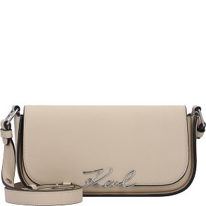 Karl Lagerfeld Signature Shoulder Bag Leather 24 cm