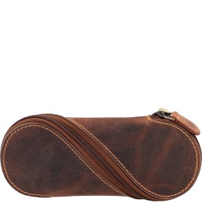 Greenburry Vintage leather glasses case 17 cm