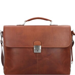 Esquire Dallas Briefcase Leather 40 cm Laptop compartment