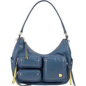 DuDu Pocket Shoulder Bag Genuine Leather 30 cm