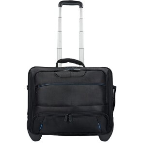 Dermata 2 wheels Wheeled briefcase 38 cm Laptop compartment
