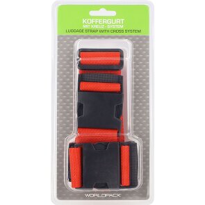 Worldpack Suitcase strap with cross system 190 cm