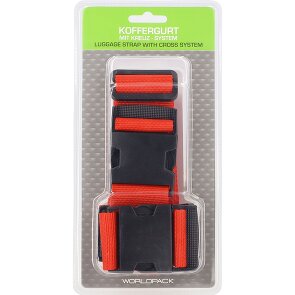 Worldpack Suitcase strap with cross system 190 cm