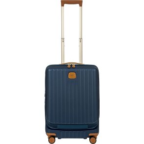 Bric's Capri 4 wheels Cabin trolley 55 cm Laptop compartment with expansion pleat