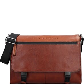 The Bridge Damiano Briefcases Messenger Leather 37 cm Laptop compartment