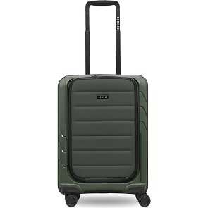 Redolz Essentials 17 4-wheel cabin trolley 55 cm soft-pocket laptop compartment