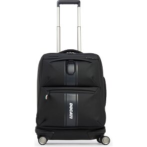 Piquadro x Ducati Limited 4 wheels Cabin suitcase 55 cm
