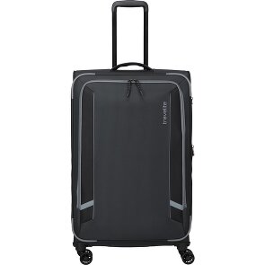 Travelite Corsiica 4 wheels Trolley L 77 cm with expansion pleat