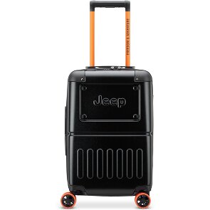 Jeep JH002B 4 wheels Cabin trolley XL 55 cm with expansion pleat