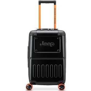 Jeep JH002B 4 wheels Cabin trolley XL 55 cm with expansion pleat