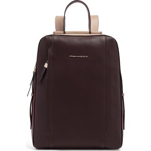Piquadro Circle Daypack Genuine Leather 41 cm Laptop compartment