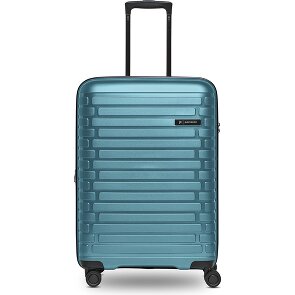 Pactastic Collection 04 THE MEDIUM + 4 wheels Trolley M 66 cm with expansion pleat