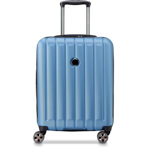 Delsey Paris Longitude 4 wheels Cabin trolley 55 cm with expansion pleat