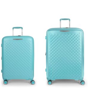 Gabol Queens 4 wheels Suitcase set 2-piece with expansion pleat Gabol Queens 4 wheels Suitcase set 2-piece with expansion pleat