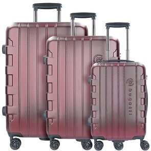 Bugatti Galatea 4 roll suitcase set 3pcs.
