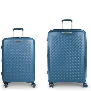 Gabol Queens 4 wheels Suitcase set 2-piece with expansion pleat Gabol Queens 4 wheels Suitcase set 2-piece with expansion pleat