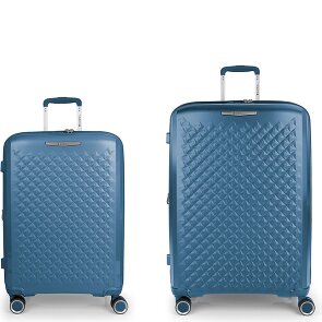 Gabol Queens 4 wheels Suitcase set 2-piece with expansion pleat