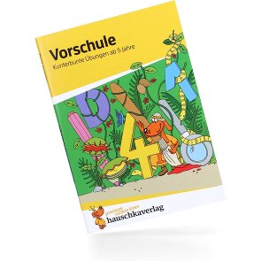 Hauschka Verlag Book exercises for preschool 15 cm Hauschka Verlag Book exercises for preschool 15 cm