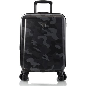 Heys Black Camo 4 wheels Cabin trolley S 53 cm with expansion pleat