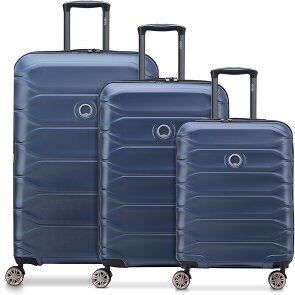 Delsey Paris Meteor 4 wheels Suitcase set 3-piece with expansion pleat Delsey Paris Meteor 4 wheels Suitcase set 3-piece with expansion pleat
