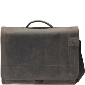 Strellson Richmond Messenger BriefBag XL leather 41 cm laptop compartment