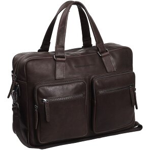 The Chesterfield Brand Wax Pull Up Briefcase Leather 43 cm Laptop compartment