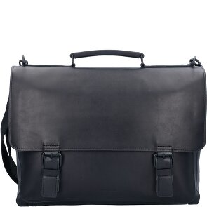 Jost Futura briefcase leather 38 cm laptop compartment
