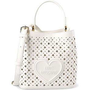 Love Moschino Basket Laminated Shoulder Bag 22 cm